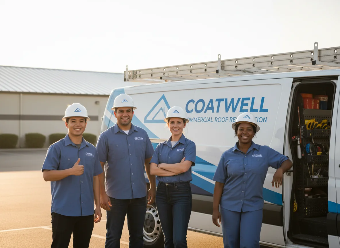 Commercial roof coating company in Cuba City, WI